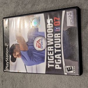 PS2 Tiger Woods PGA Tour 07